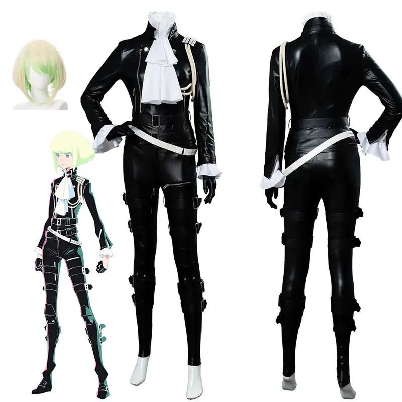 PROMARE Lio Fotia/костюм для косплея взрослых Костюм Ботинки Черная обувь Парики Костюмы