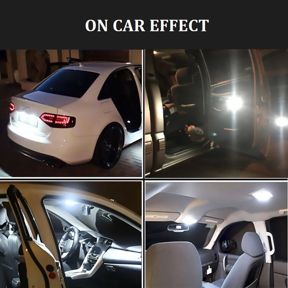 10X Led W5W T10 Светодиодная Лампочка 5050 SMD Автомобильный Клин лампа для Renault Duster Megane 2 3 Logan Clio Fluence Captur Sandero Laguna