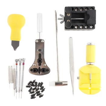 

30 Pieces Wristwatch Repair Kit, Useful Watch Back Case Opener Watch Strap Link Pins Removal Tool Set with Organizer Case