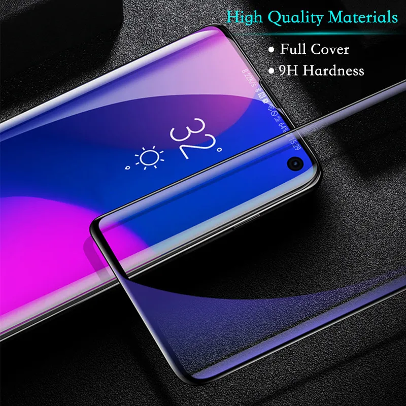 3d Защитное стекло для samsung galaxy s 10 lite пленка из закаленного стекла sansung sansumg s10 e plus Защитная пленка для экрана 10s light tremp