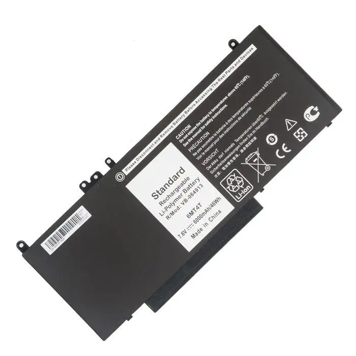 Аккумулятор для ноутбука Dell Latitude E5470 14 5000 14-E5470 (7.6V 6000mAh). PN: 6MT4T 7V69Y 8V5GX G5M10 79VRK |