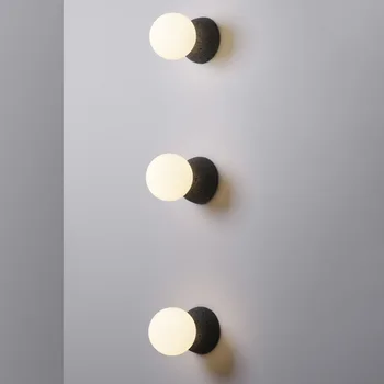 

Japan deco maison iron bedside aisle dining room lampara pared espelho