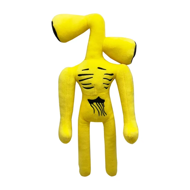 30-40cm New Siren Head Siren Plush Toy Black Cat Doll Christmas Gift Wholesale Anime Plush 40CM yellow siren