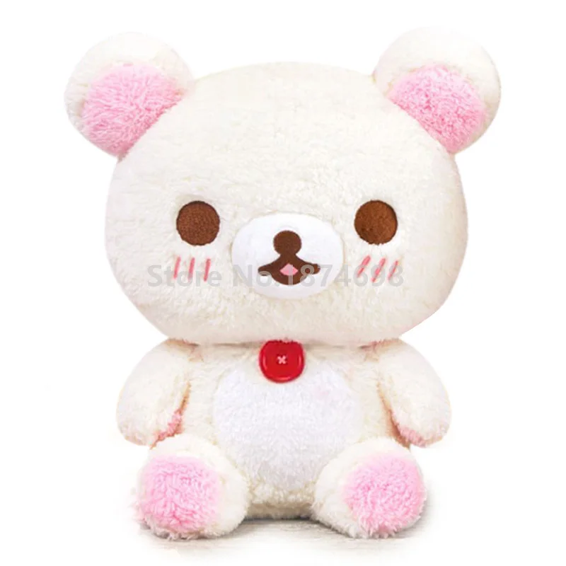 Новая розовая Медведь Rilakkuma Korilakkuma большая плюшевая подушка 35 см милые мягкие