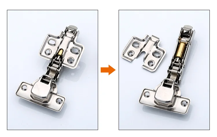 304 нержавеющая сталь 1,2 толстый шарнир дампа шкафа петли для шкафа бытовой немой буфера гидравлическая петля