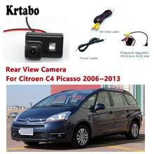 Krtabo парковочная камера для Citroen C4 Пикассо 2006 2007 2008 2009 2010 2011 2012 2013 Высокое качество водонепроницаемый автомобиль задней камеры
