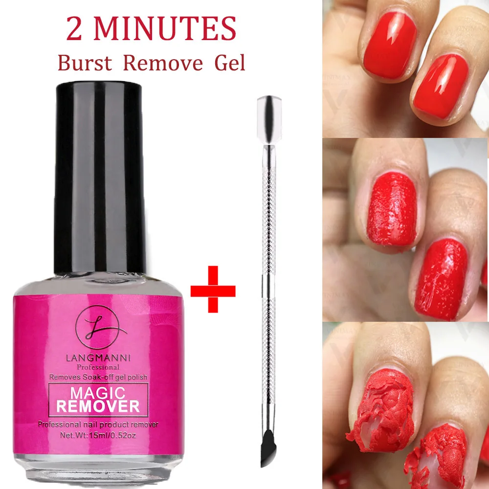 15ml Magic Nail Gel Remover Burst Polish Removing Manicure Glue Degreaser For Art Lacquer | Красота и здоровье