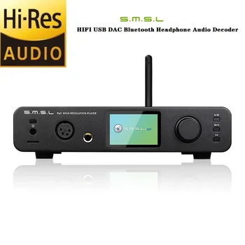 

SMSL DP3 USB DAC Hi-Res Balanced Digital Player ES9018Q2C DAC Bluetooth/WIFI/ DSD Coaxial/Optical Decoder Amplifie AMP