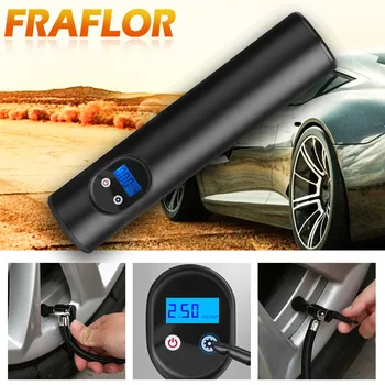 

Rechargeable Car Wireless Tyre Inflator Air Tire Pump Digital Display Charger Air Compressor For Motorcycle Bicycle Ball Toy