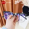 UVLAIK Anti Blue Light Glasses Frame 2022 Women's Eyeglasses Frame Computer Eyeglasses Vintage Men Spectacles Transparent Frames ► Photo 3/6