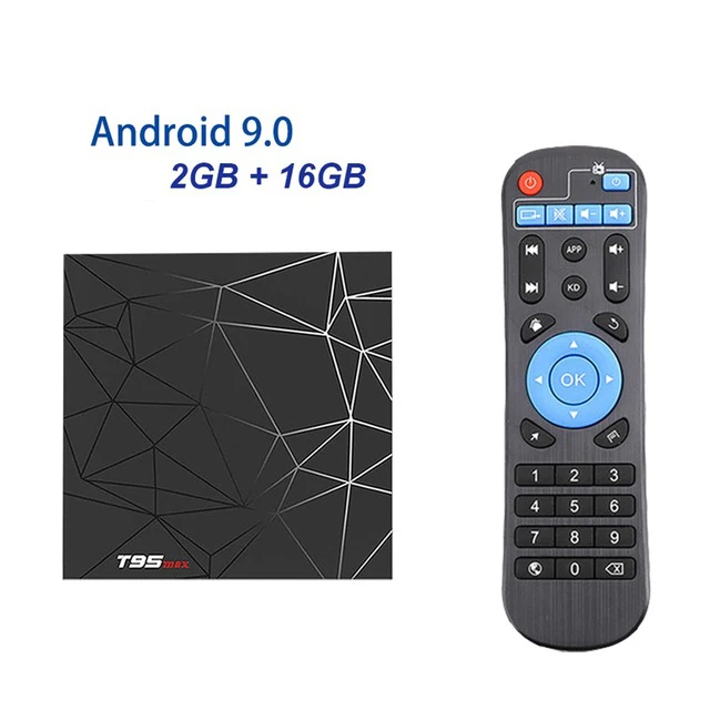 Android 9,0 tv Box 4 ГБ 32 ГБ 64 Гб T95 Max Smart tv BOX Allwinner H6 quad core 6K HDR 2,4 ГГц Wifi проигрыватель Google T95MAX телеприставка - Цвет: 2GB 16GB