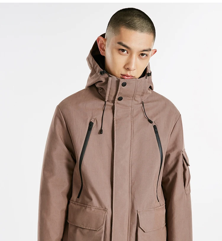 JackJones Мужская короткая парка с капюшоном куртка с подкладом мужская одежда 218409516
