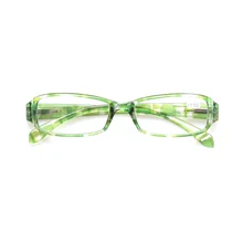 Модные прямоугольные очки для чтения для мужчин и женщин, весенние шарниры, красочные печатные оправы для очков