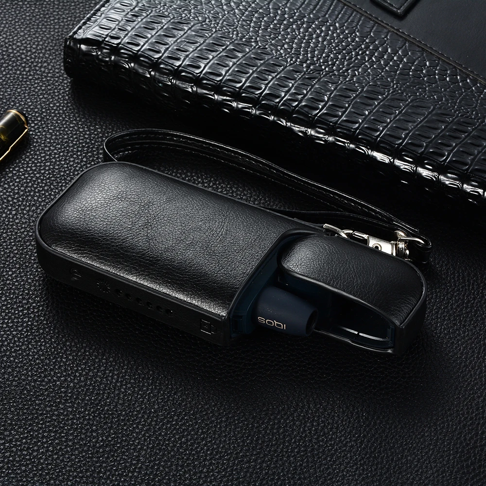 Кожаный чехол для IQOS 2 4 Plus II III th поколение электронных сигарет полный защитный