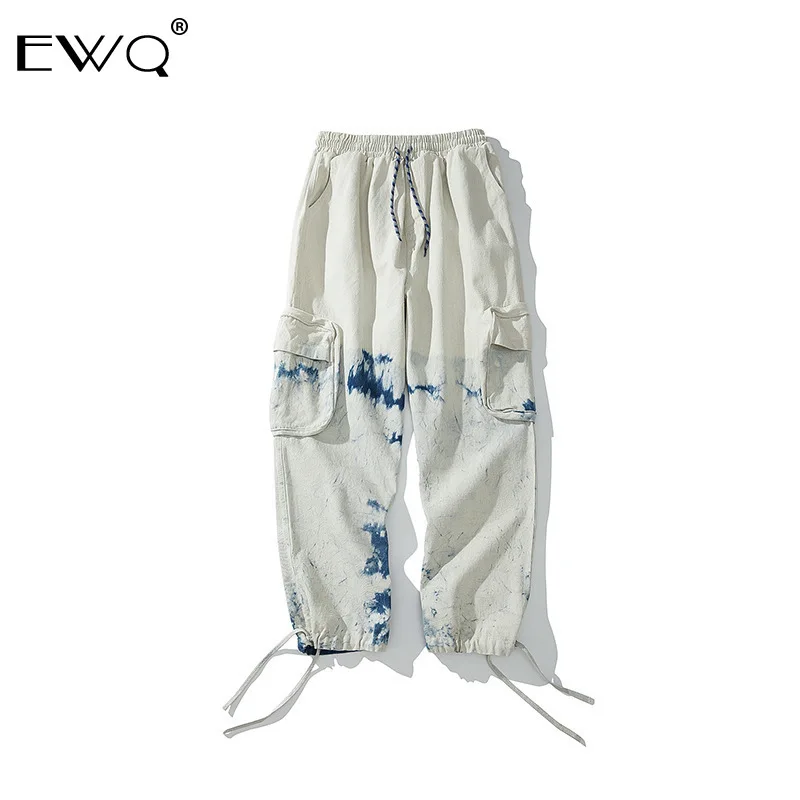 EWQ / Tide Men's Clothing 2020 autumn Fashion New Trousers High Street Printting Vintage Men's Casual Pants Loose Bottoms 9Y354 EWQ / Tide Men's Clothing 2020 autumn Fashion New Trousers High Street Printting Vintage Men's Casual Pants Loose Bottoms 9Y354