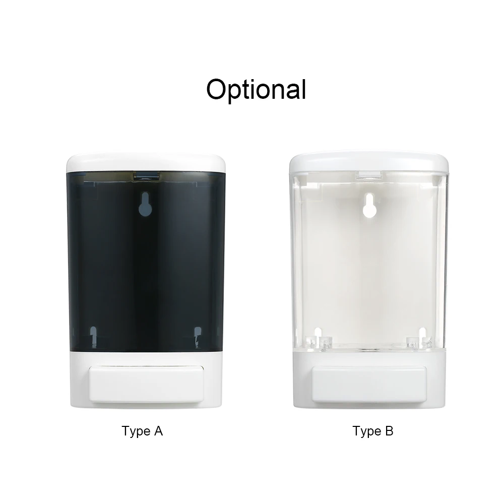 1000mL Liquid Soap Dispenser Pump Hand Press Touch Soap Dispenser Wall Shampoo Dispenser for Kitchen Bathroom Restaurant Hotel