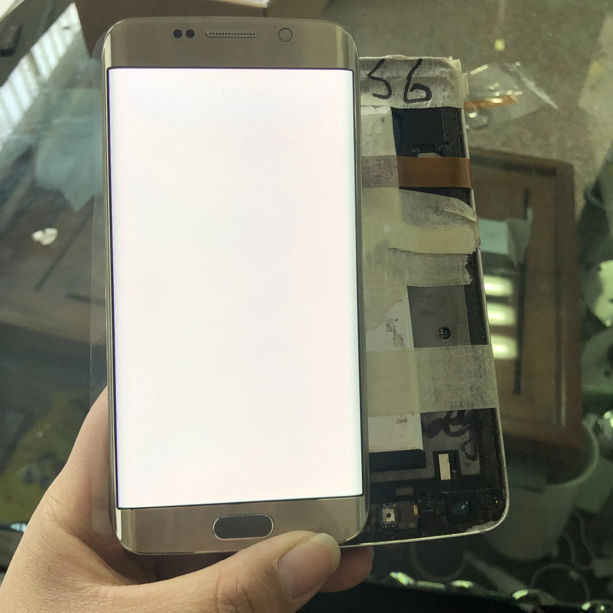 Для Samsung Galaxy S6 Edge LCD G925 G925F SM дисплей сенсорный экран дигитайзер в сборе S6Edge ЖК с