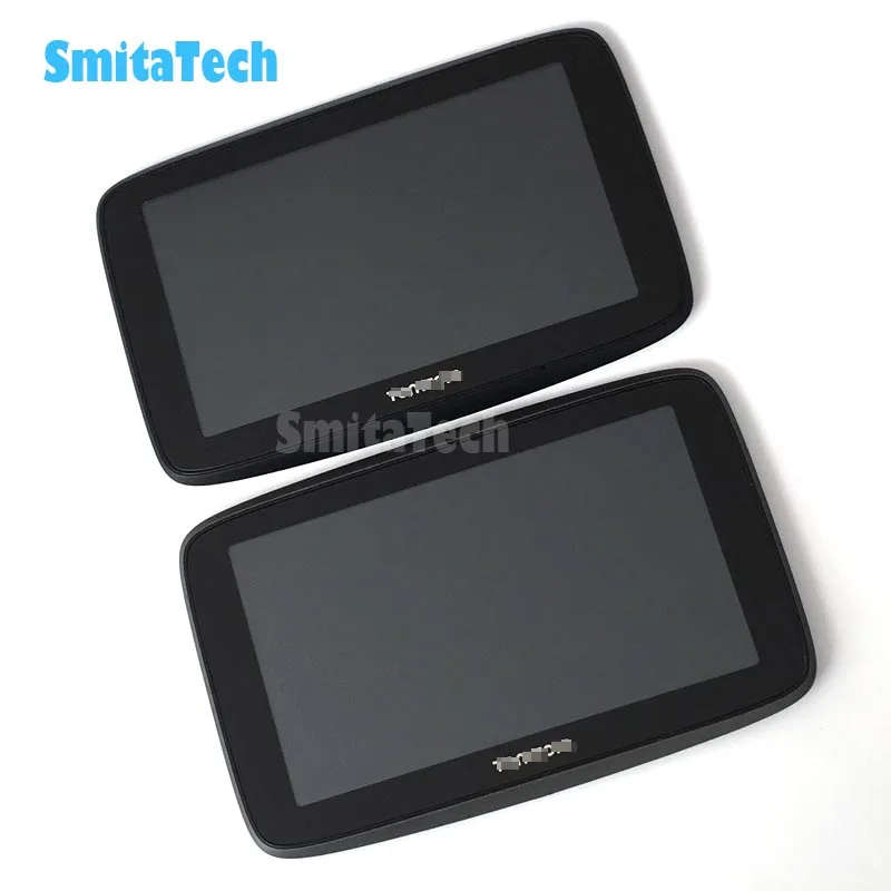 LCD screen with Touch Screen Digitizer and Frame Panel for TomTom GO 5200 TOMTOM GO5200 GPS Bicycle Speed Meter repair replaceme |