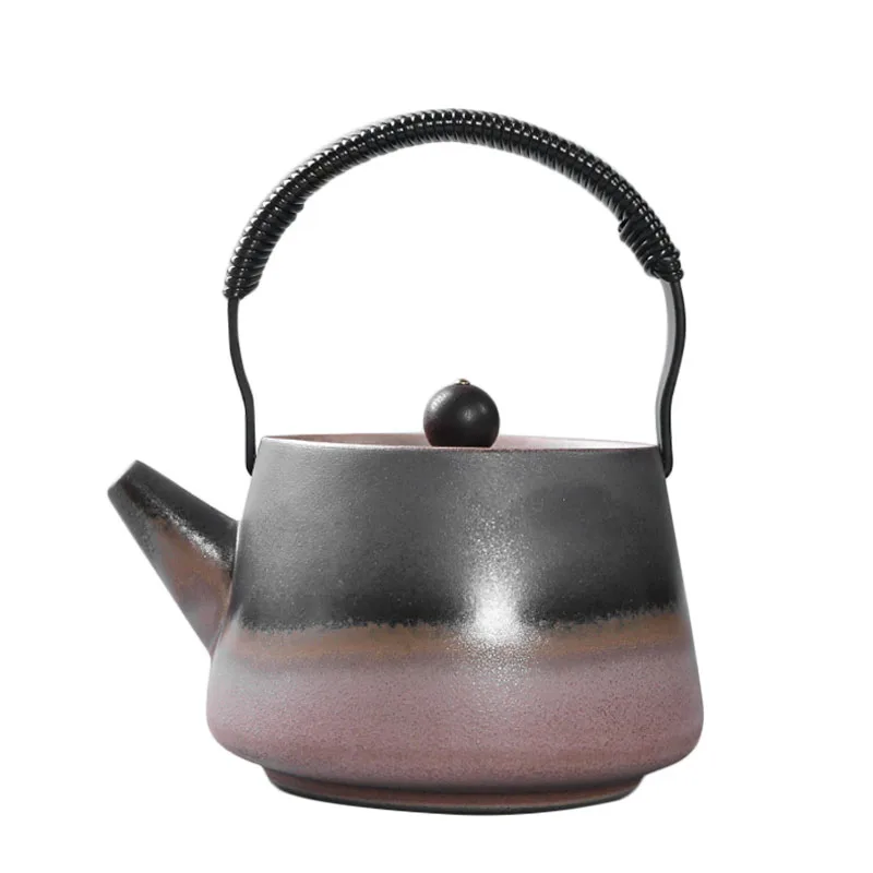 

Kettle Vintage 250ml Ceramic Teapot Coarse Pottery Filter Tea Pot Kung Fu Tea Set Teaware Handmade Drinkware Coffee Milk Pots