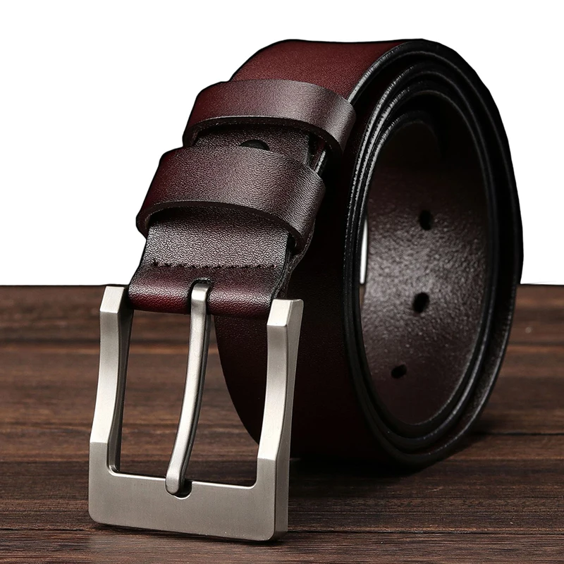 150cm Leahther Belt Men Male Genuine Leather Strap Belt for Men Cow ...