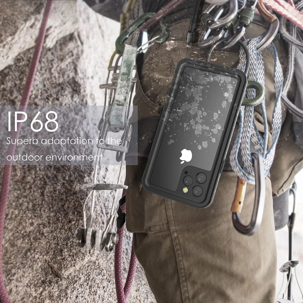 Для iPhone 11 11 Pro Водонепроницаемый Чехол IP68 360 градусов противоударный Спорт на открытом воздухе Дайвинг чехол для iPhone 11 pro Max Чехол подводный