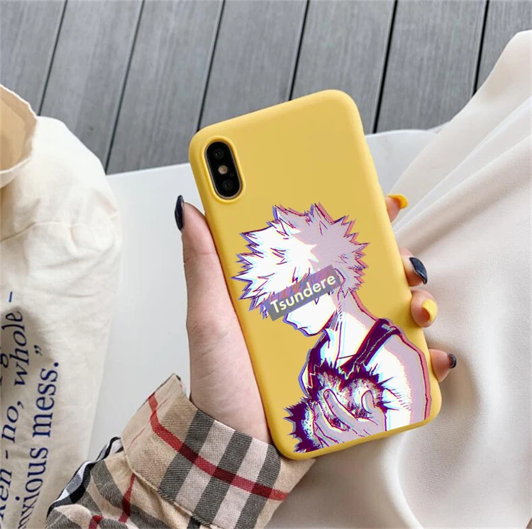 HHSR-24074 Аниме Мой герой Boku no Hero Academy в розовом мягком карамельных чехлах для телефона huawei p30 pro p30 lite p20 pro p10 mate 20 p10 lite h8x - Цвет: HHSR-24074