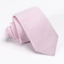 Имитация шерсти галстук сплошной цвет хлопок галстук для мужчин и женщин матовый мягкий Повседневный 6 см галстук сплошной цвет Модный повседневный
