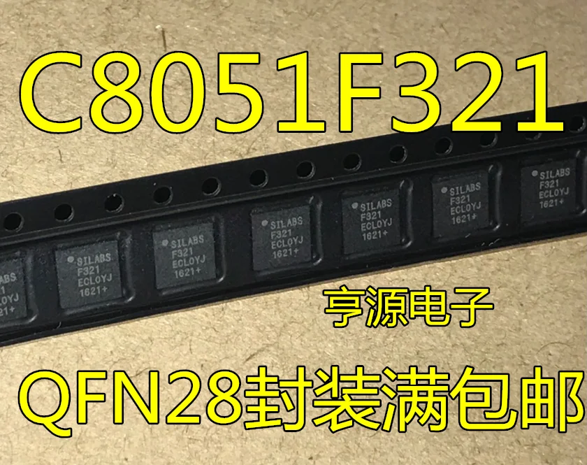 5 шт. C8051F321 C8051F321-GMR QFN-28 микроконтроллер чип новое и оригинальное