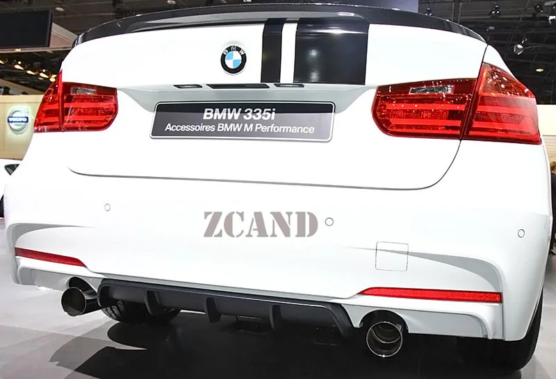 P Стиль задний диффузор для BMW F30 F31 3 Series 335i M TECH спортивный бампер 2012UP|Обвесы| |