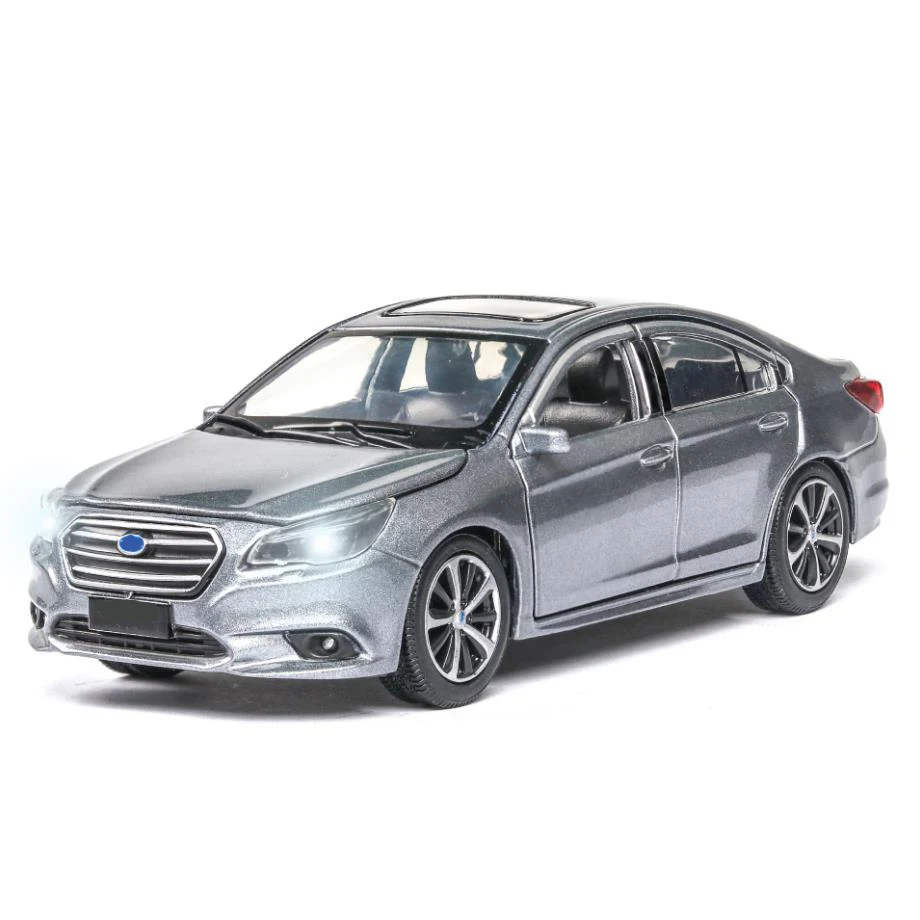 Горячая масштаб 1:32 колеса автомобиля Японии SUBARU LEGACY металлическая модель с светильник и звук литой автомобиль игрушки коллекция для подарков