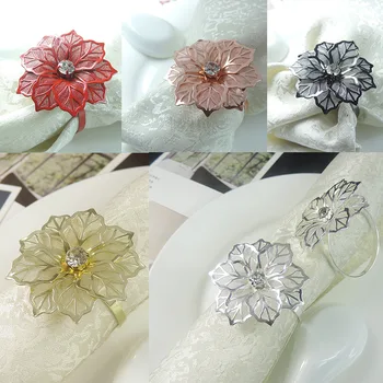 

5PCS hotel restaurant exquisite high-end napkin ring fabric ring napkin ring napkin ring ultra-low price wholesale promotion