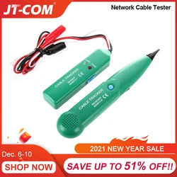 Probador de Cable de red LAN MS6812, rastreador de Cable de teléfono, buscador de línea para UTP STP Cat5 Cat6 RJ45 RJ11, herramienta de buscador de línea de Cable