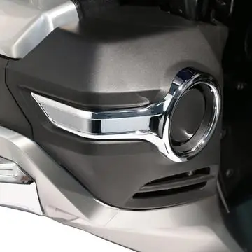 Хромированный противотуманный светильник Накладка кольца чехол для HONDA Goldwing GL1800