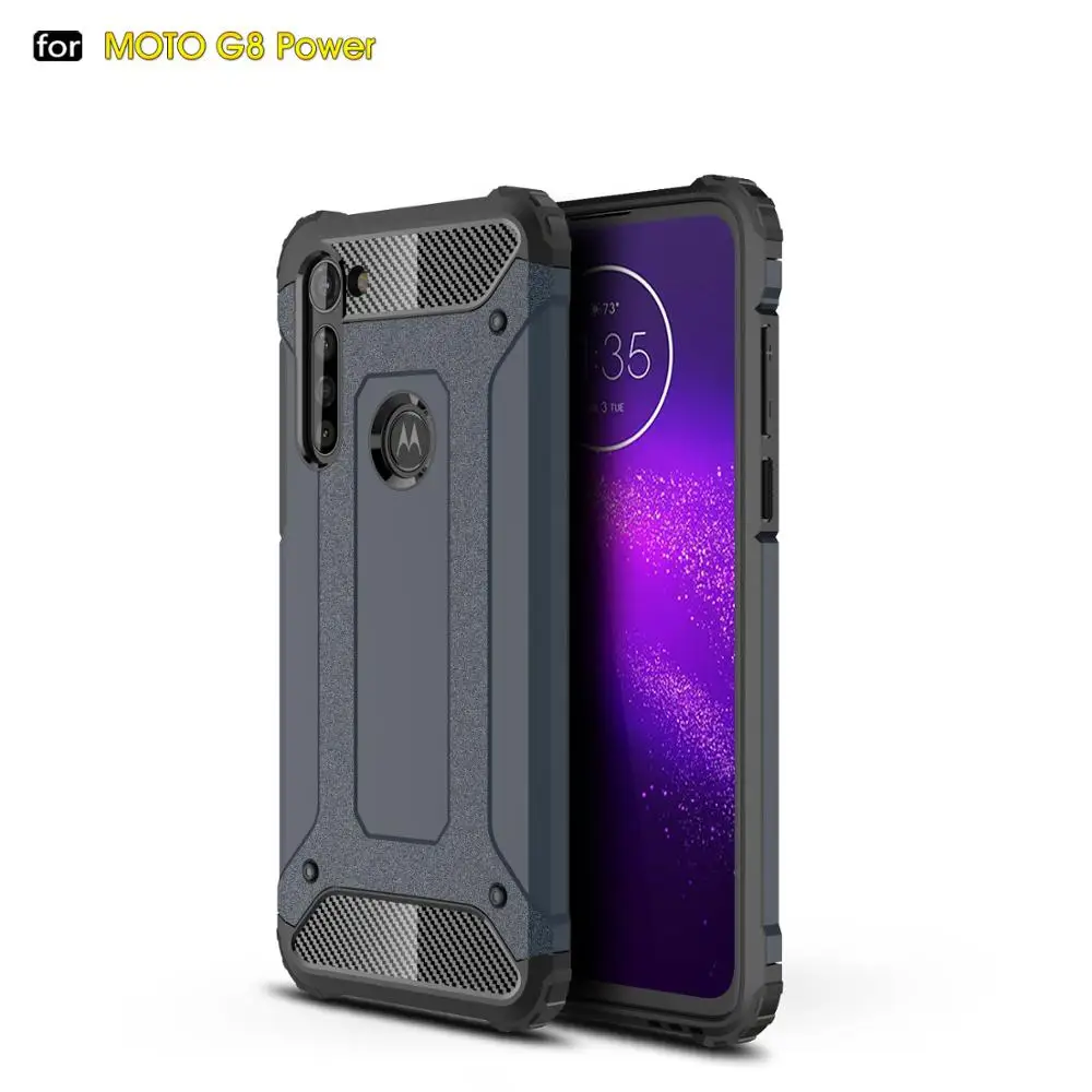 Модный чехол для телефона для Motorola G8 POwer чехол для MOTO G8 POwer Чехол - Цвет: navy blue