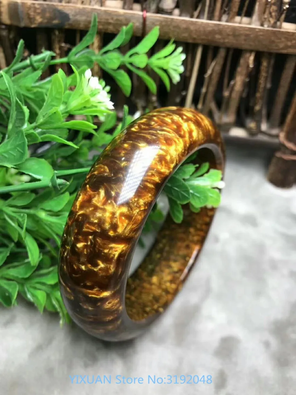 La nueva pulsera de oro pulsera de tiras onduladas Liu artesanatias 58-62 мм