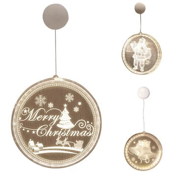 

Christmas Ornaments Light String Garlands Battery Powered New Year's Decor