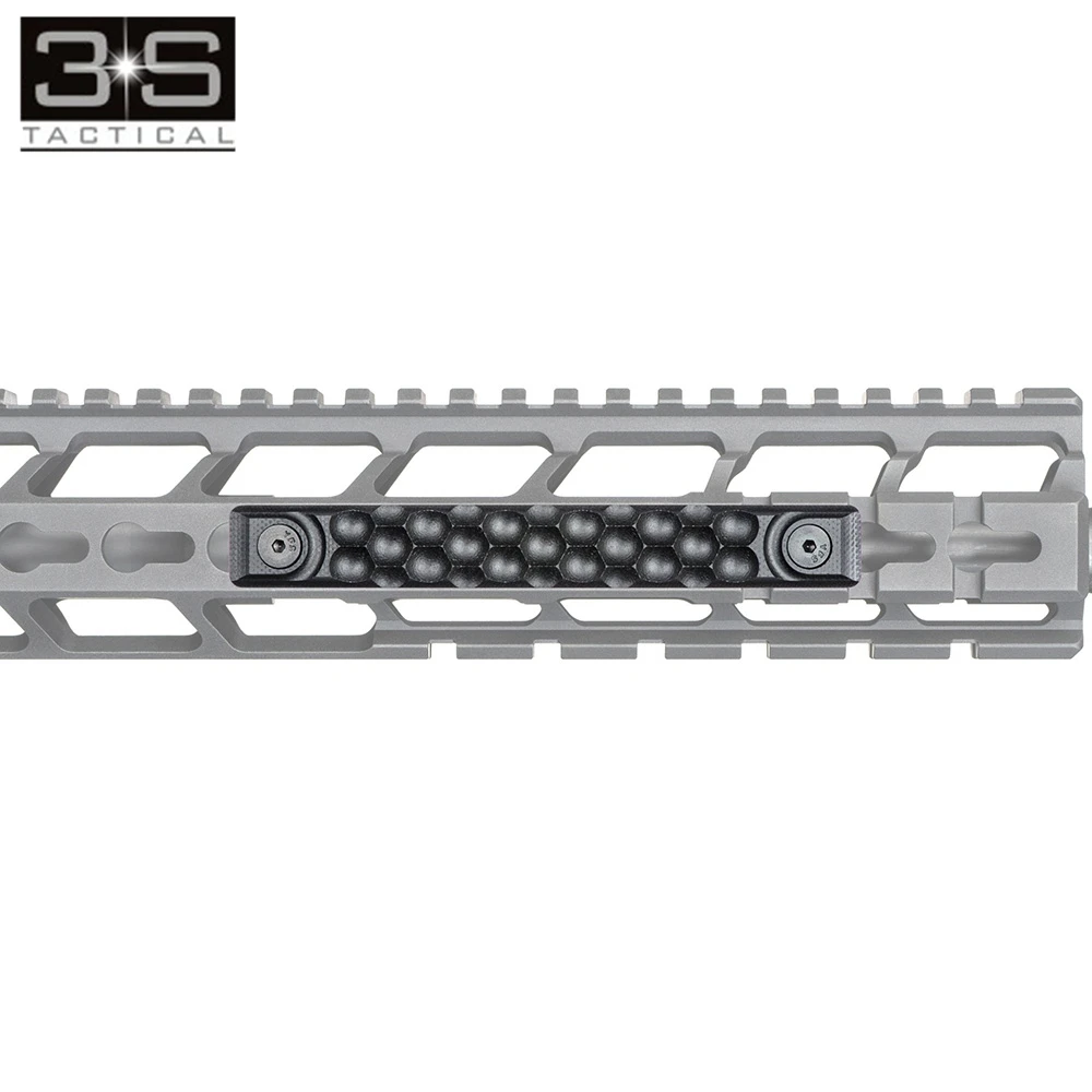For M Lok Rail and Keymod Rail RS CNC Handguard Rail Cover 120mm/80mm Two Version Railscales Hunting Weaver Picatinny Rail