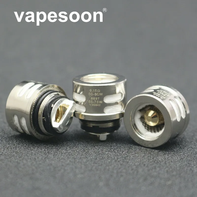 60 шт. Высококачественная сменная катушка 0.2ohm QF сетка 0.15ohm QF полоски головка для электронной сигареты для SKRR распылитель Fit Роскошный испаритель