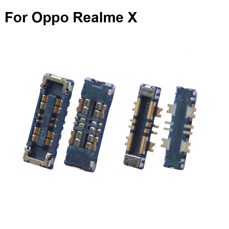 2 шт. для OPPO Realme X внутренний разъем FPC держатель аккумулятора зажим контактные