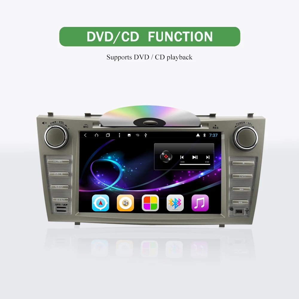 Excellent Bonroad 8" 2Din Android 8.1 Car DVD Video Radio GPS Navigation For Camry 2007-2011 Car multimedia playr Stereo Ram2G Rom16G 15 Excellent Bonroad 8" 2Din Android 8.1 Car DVD Video Radio GPS Navigation For Camry 2007-2011 Car multimedia playr Stereo Ram2G Rom16G 15