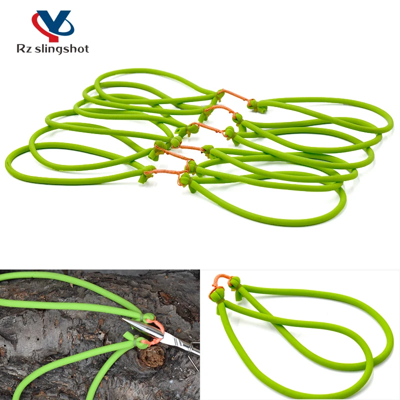 Elastic Rubber Bands Slingshot  Sling Shot Rubber Elastic Band - 3/6/9 Pcs  Outdoor - Aliexpress