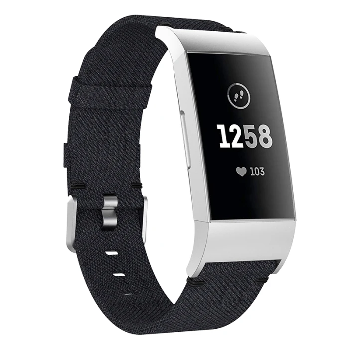 Нейлоновый ремешок для часов быстросъемный Сменный ремень для FitbitCharge 3 FKU66