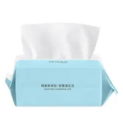 Facial Cleansing Tissue Practical Lightweight Soft Face Cleaning Makeup Tissue for Home Makeup Tissue Makeup Cotton