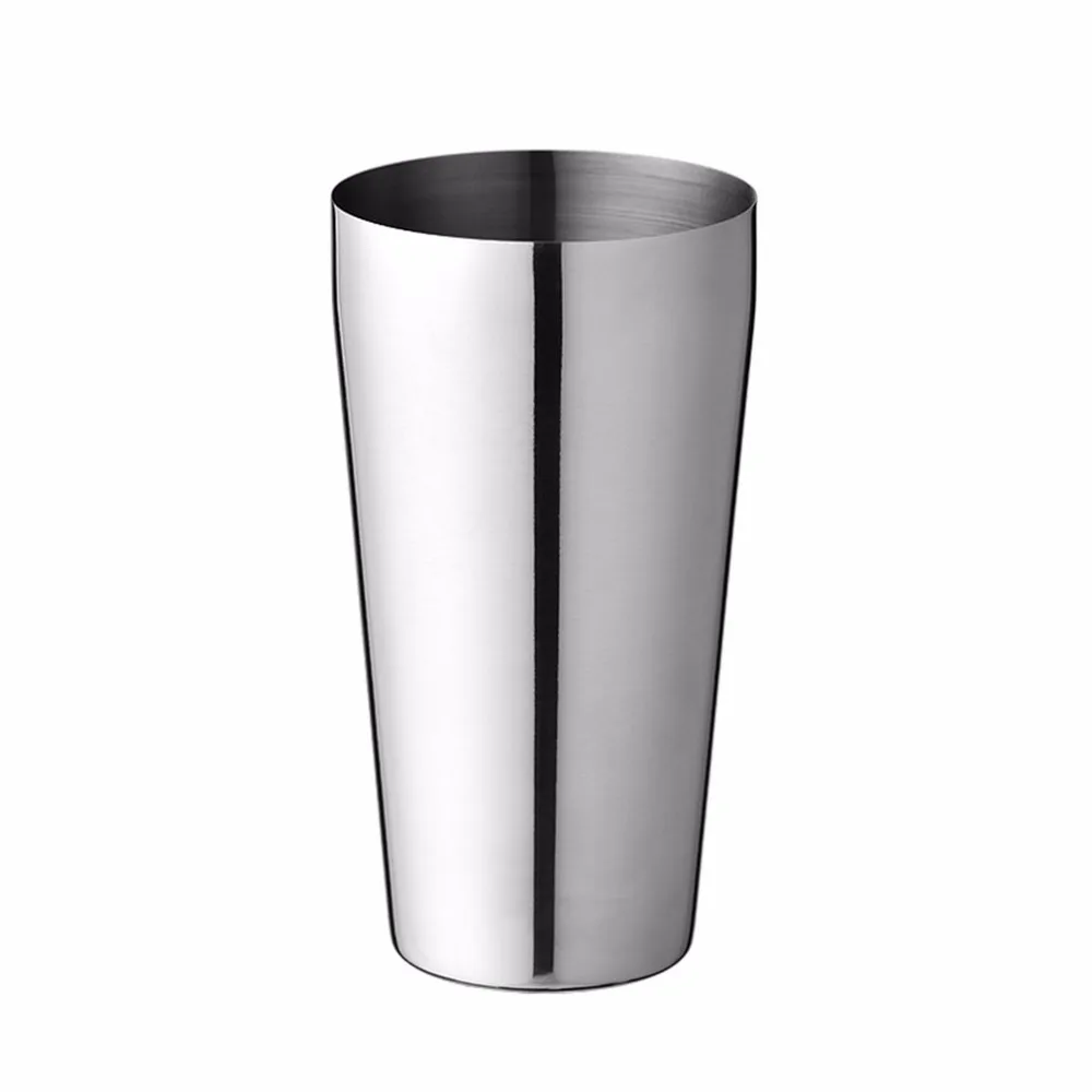 Professional S75-9 600ML Stainless Steel Cocktail Shaker Set Boston Style Shaker Wine Mixer Drinking Tool for Bartender Gifts