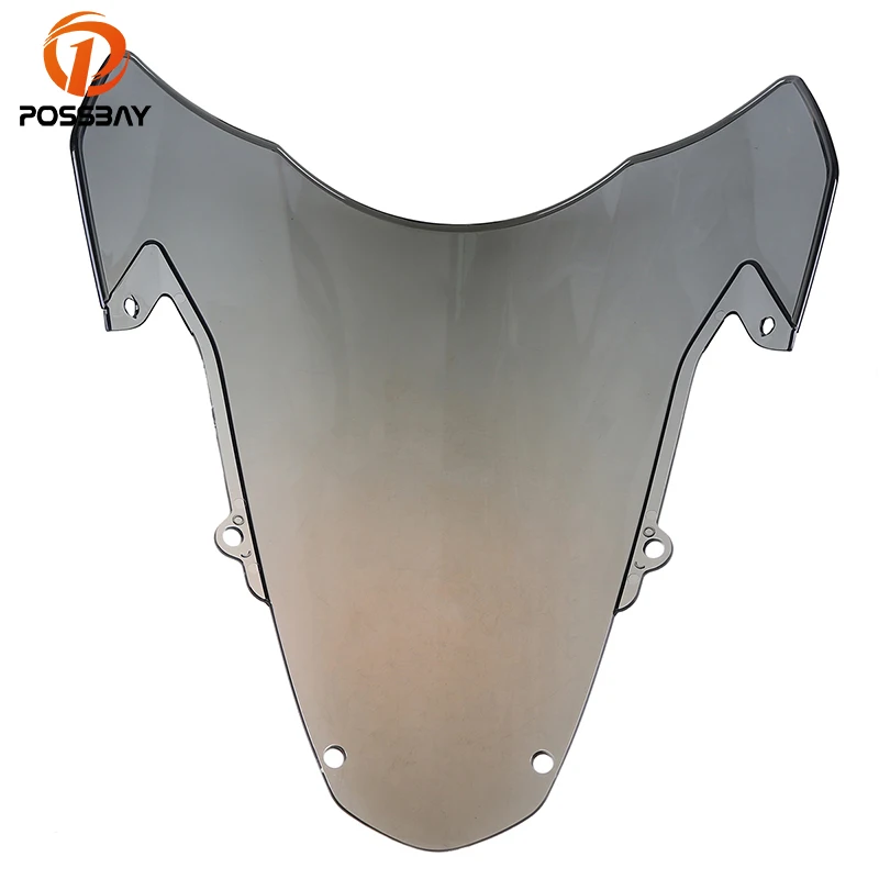Posbay мотоцикл лобовое стекло двойной пузырь для Suzuki K3 2003-2004 ветер экран кафе