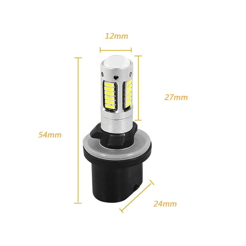 LED Fog Light 2x 880 H27 Led Bulb 30 4014smd Car Fog Lights Driving Day Running Lamp Automobiles Bulbs Super Bright Car Bulbs White Blue H27W2