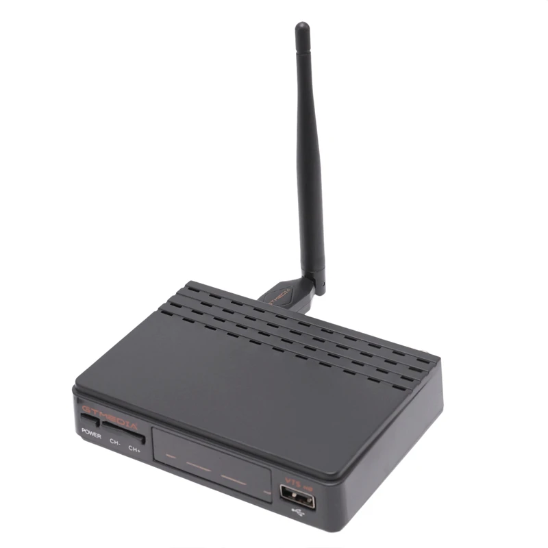 

GTmedia V7S + WIFI Dongle Satellite Set-Top Box with RT7601 WIFI EU Plug,