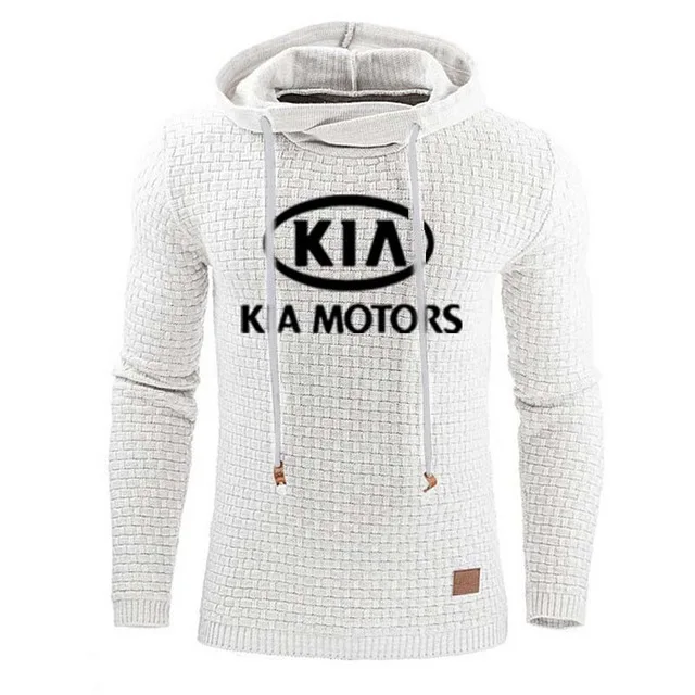 Мужские толстовки с капюшоном для KIA Car, толстовка с принтом логотипа, весенне-осенние мужские толстовки, спортивная одежда в стиле хип-хоп, harajuku, Повседневная Толстовка, спортивный костюм - Цвет: as picture