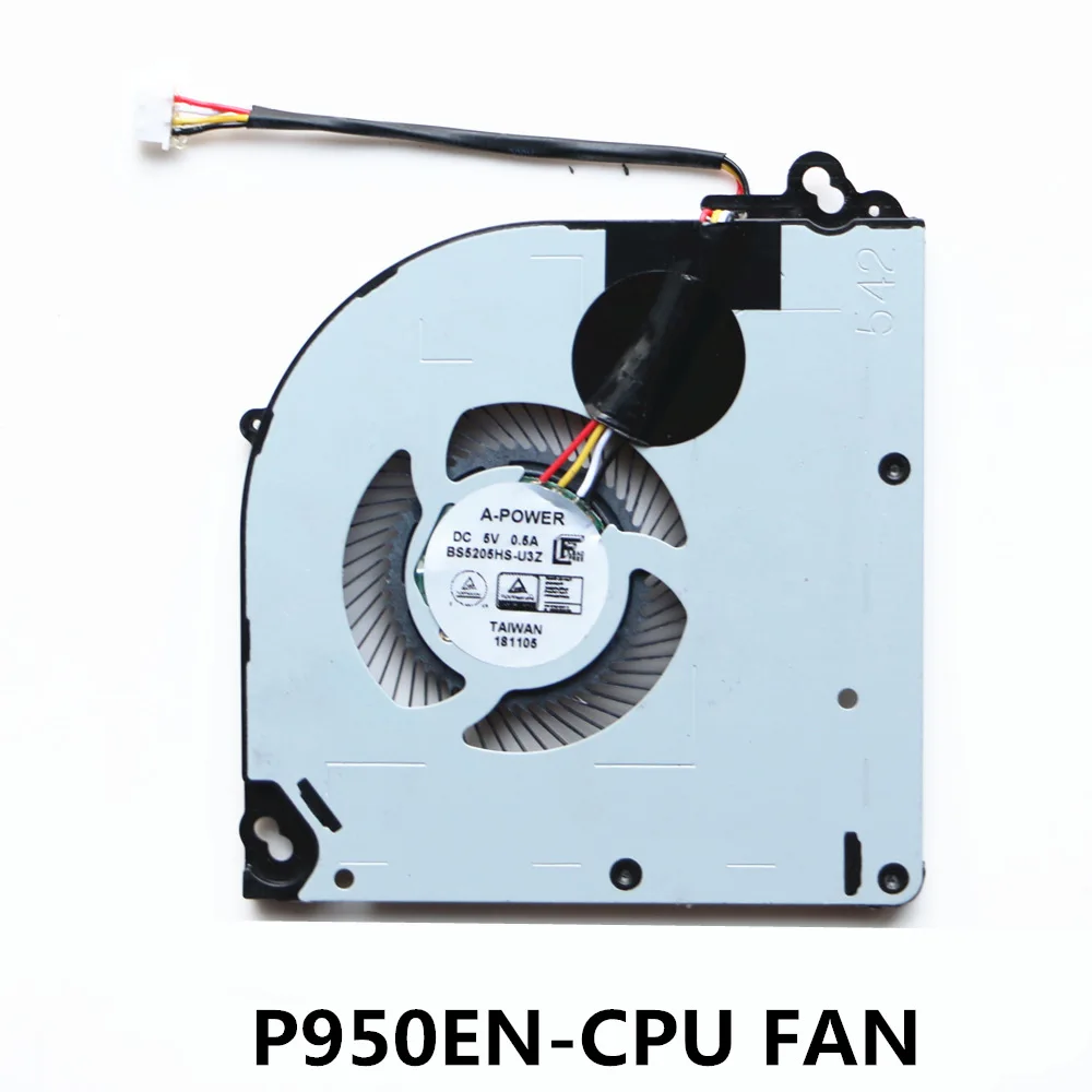 BS5205HS-U3Z для Clevo P950EN Вентилятор охлаждения процессора и вентилятор охлаждения GPU