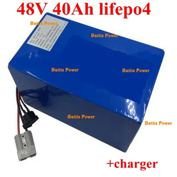

lifepo4 48v 40Ah battery pack e-bike battery 48v Lithium iron phosphate motor 48v 2000w 3000w for electric bike ebike +charger